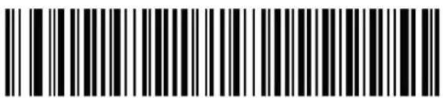 Black and white barcode image with vertical lines and a central dot