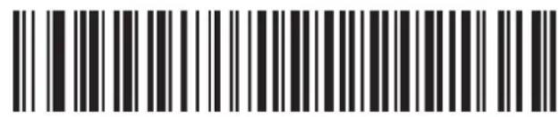 Barcode image with black and white vertical bars, no visible text or symbols beyond the pattern
