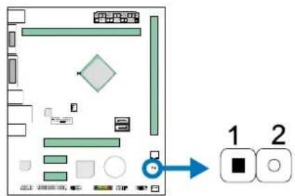 BIOSTAR J3160MD - JCMOS1: Clear CMOS Jumper - 1