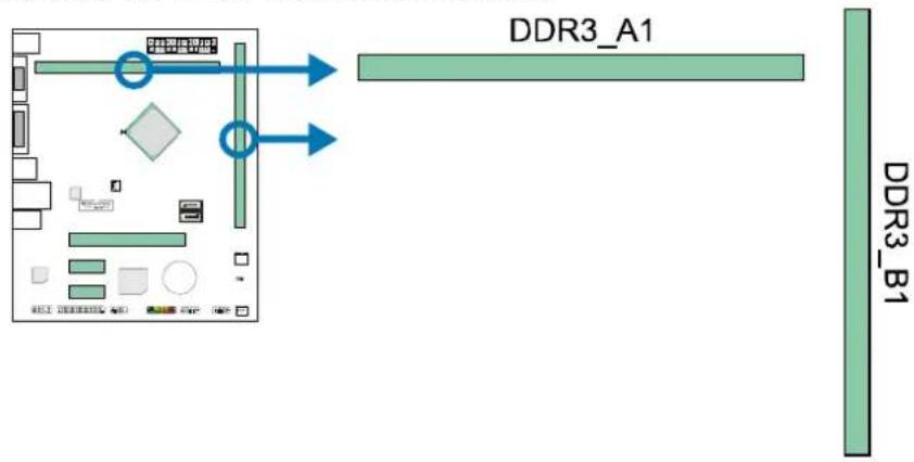 BIOSTAR J3160MD - Install System Memory - 1