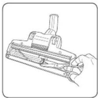 VAX Mach 1 VMAT1400W - Cleaning Debris from the Turbo Tool and Turbo Brush(VMAT1400W MODEL ONLY) - 4