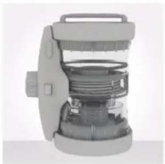 VAX Air Revolve VX29 - Emptying and cleaning the dirt container - 1
