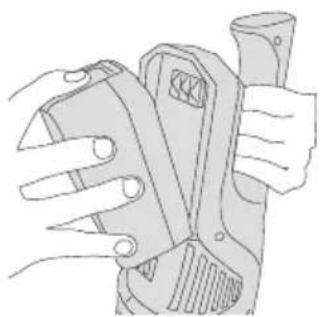 VAX Air VX32SK - Removing the battery from your handheld cleaner - 1