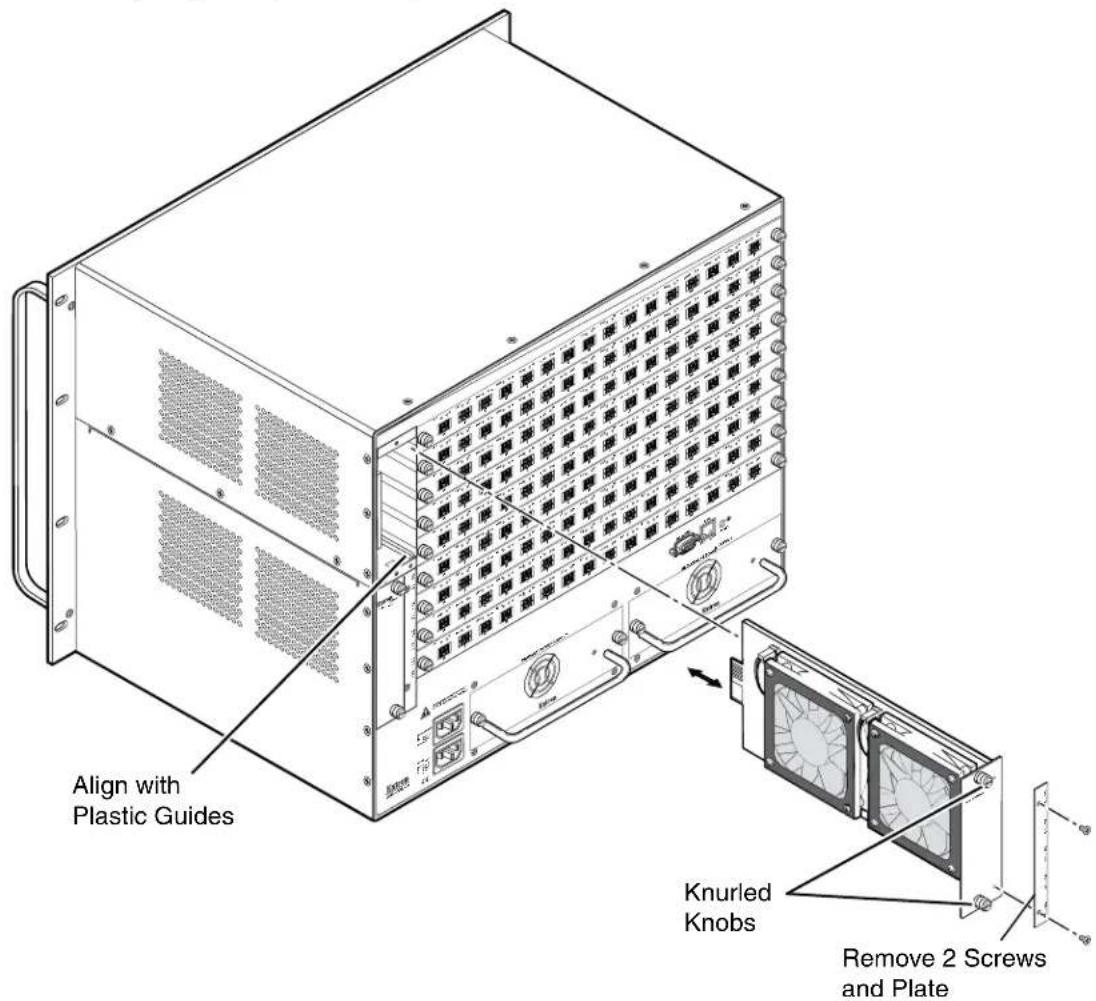 Extron FOX Matrix 320x - Removing a Fan Module - 1