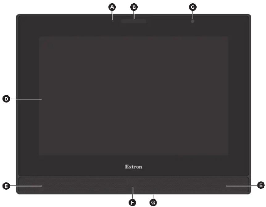 Extron FPC 6000 - Front Panel Features - 1