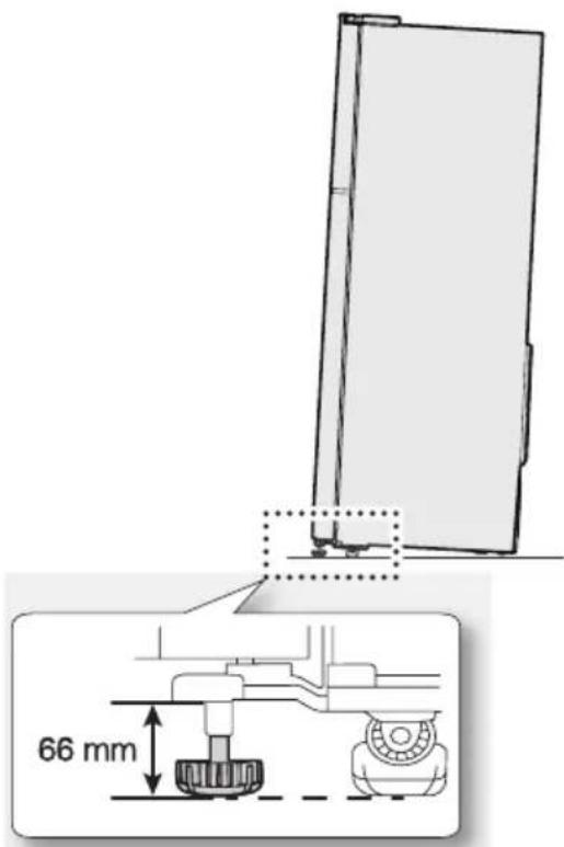 SAMSUNG RT47H567ESL - Selecting the best location for the refrigerator - 8