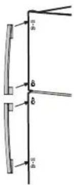 SAMSUNG RT47H567ESL - INSTALLING THE DOOR HANDLE (OPTIONAL) - 1