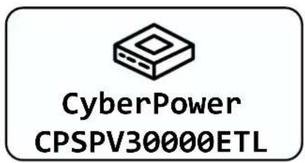 CyberPower CPSPV40000ETL - Power on display - 1