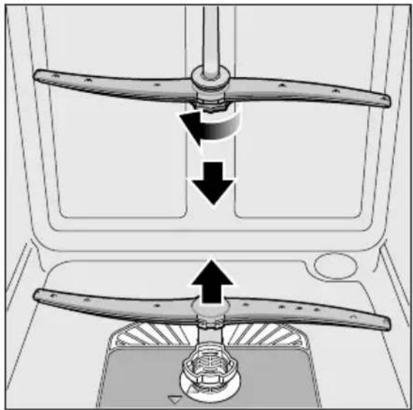 BOSCH SMP63M05AU - Spray arms - 1