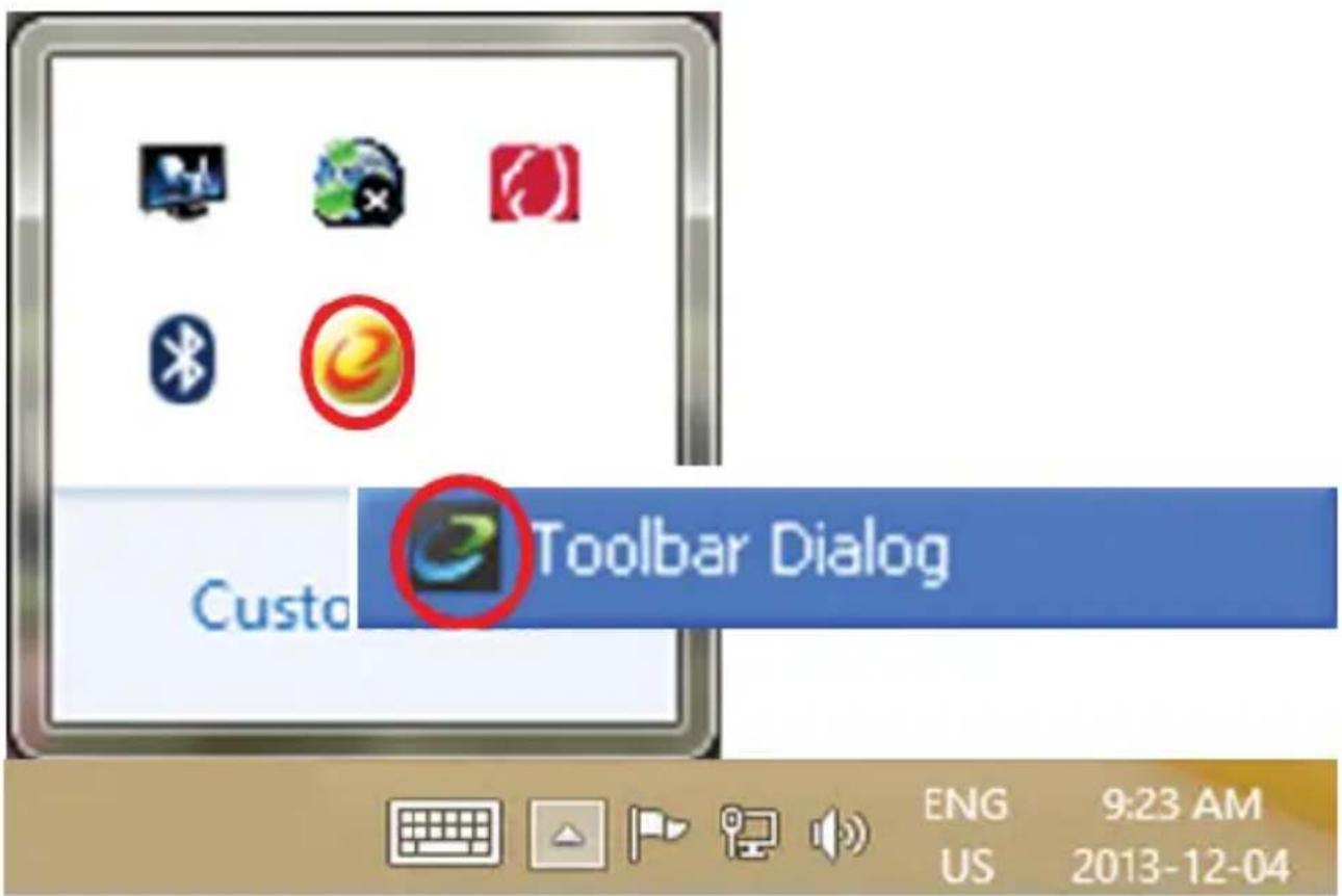 StarTech.com SVUSB3DSA - Hiding / Re-Opening the Toolbar - 2