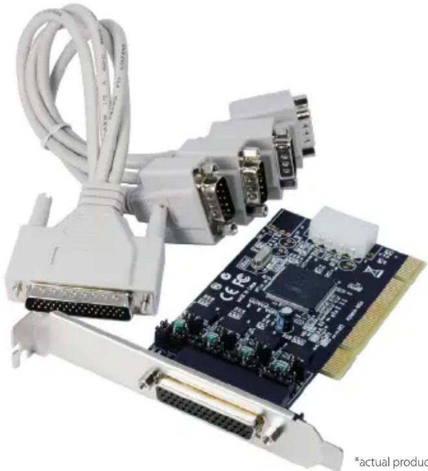 StarTech.com PCI4S954PW - Port RS232 PCI Serial Card with Power - 1