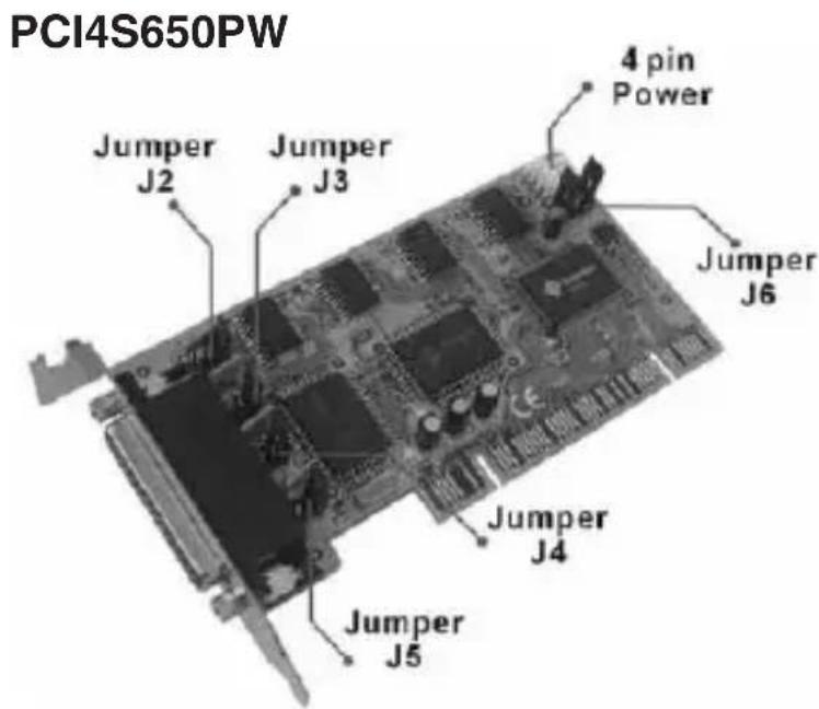StarTech.com PCI4S650PW - Jumper Configuration - 9