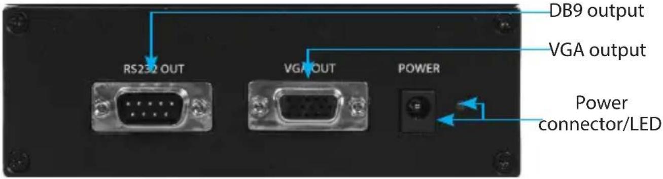 StarTech.com ST121UTP232 - Front View - Receiver Unit - 1
