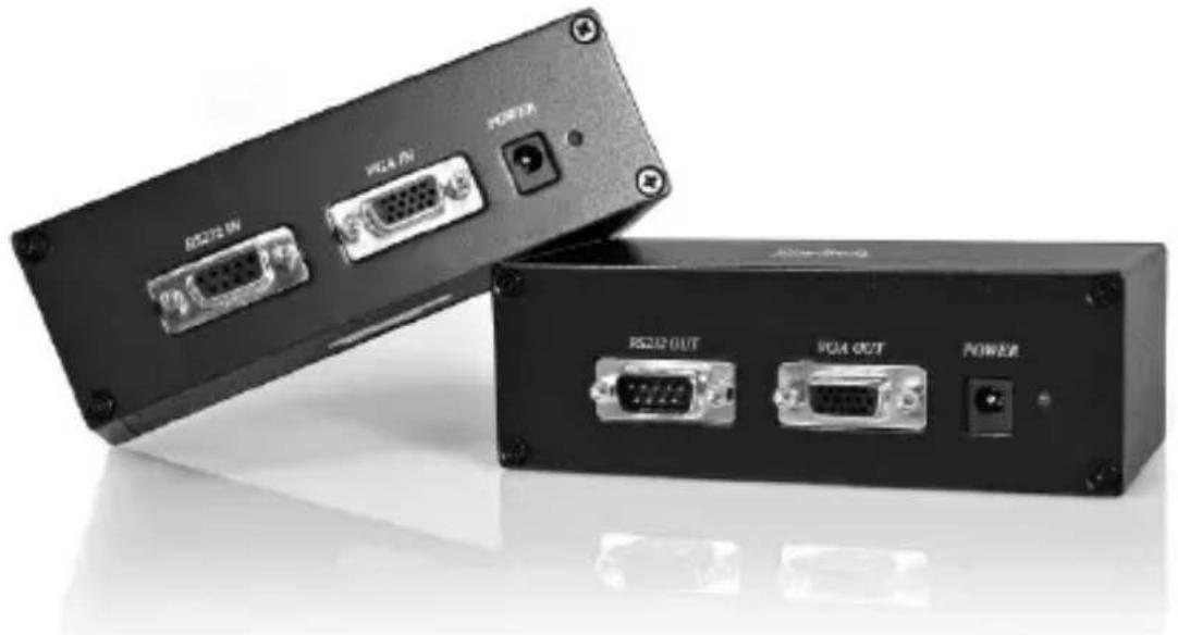 StarTech.com ST121UTP232 - VGA Video Extender over Cat 5 with RS232 - 1