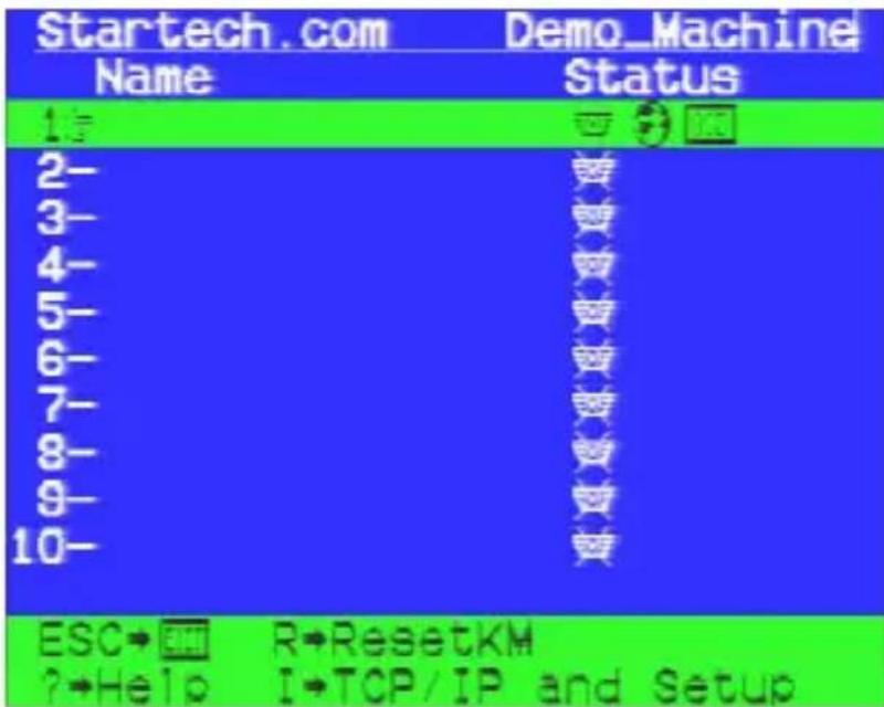 StarTech.com SV3254DX4I - OSD Operations - 1