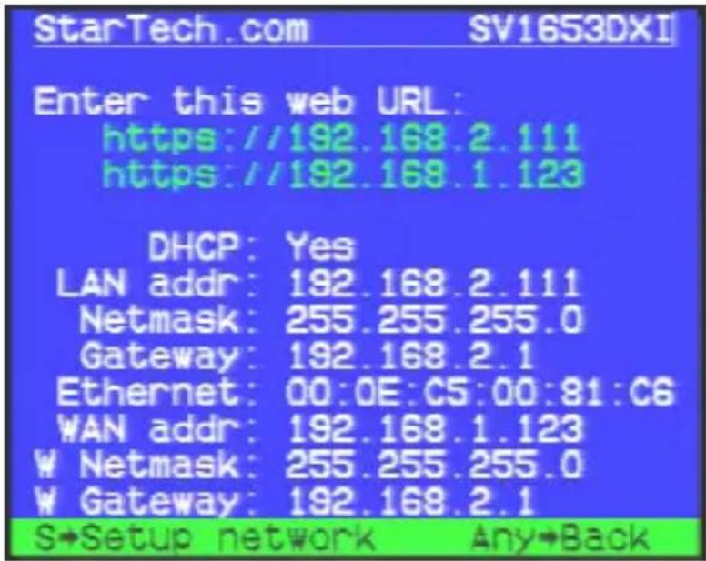 StarTech.com SV3254DX4I - Using the On-Screen Display - 3