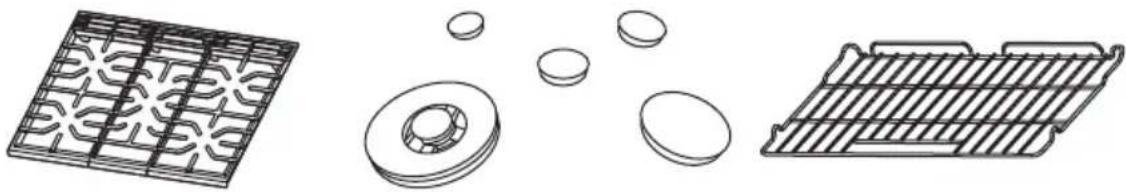 Cosmo COS-GRC305KTD - WHAT'S INCLUDED - 1