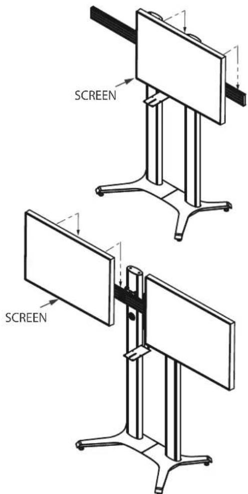 B-Tech BT8712 - HOOK SCREEN ONTO RAIL - 2
