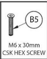 B-Tech BT8712 - ATTACH COLUMNS TO BASE - 2