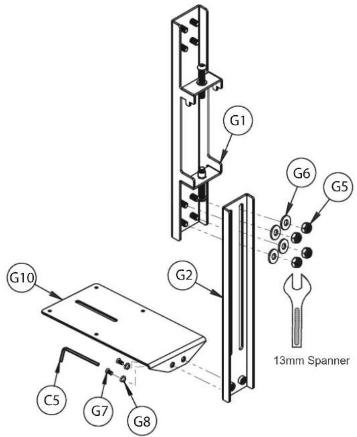 B-Tech BT8712 - ASSEMBLE VC SHELF - 2