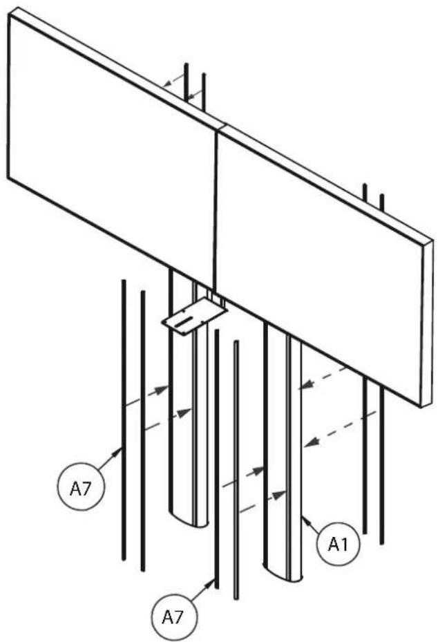 B-Tech BT8710 - ATTACH STRIPS - 2
