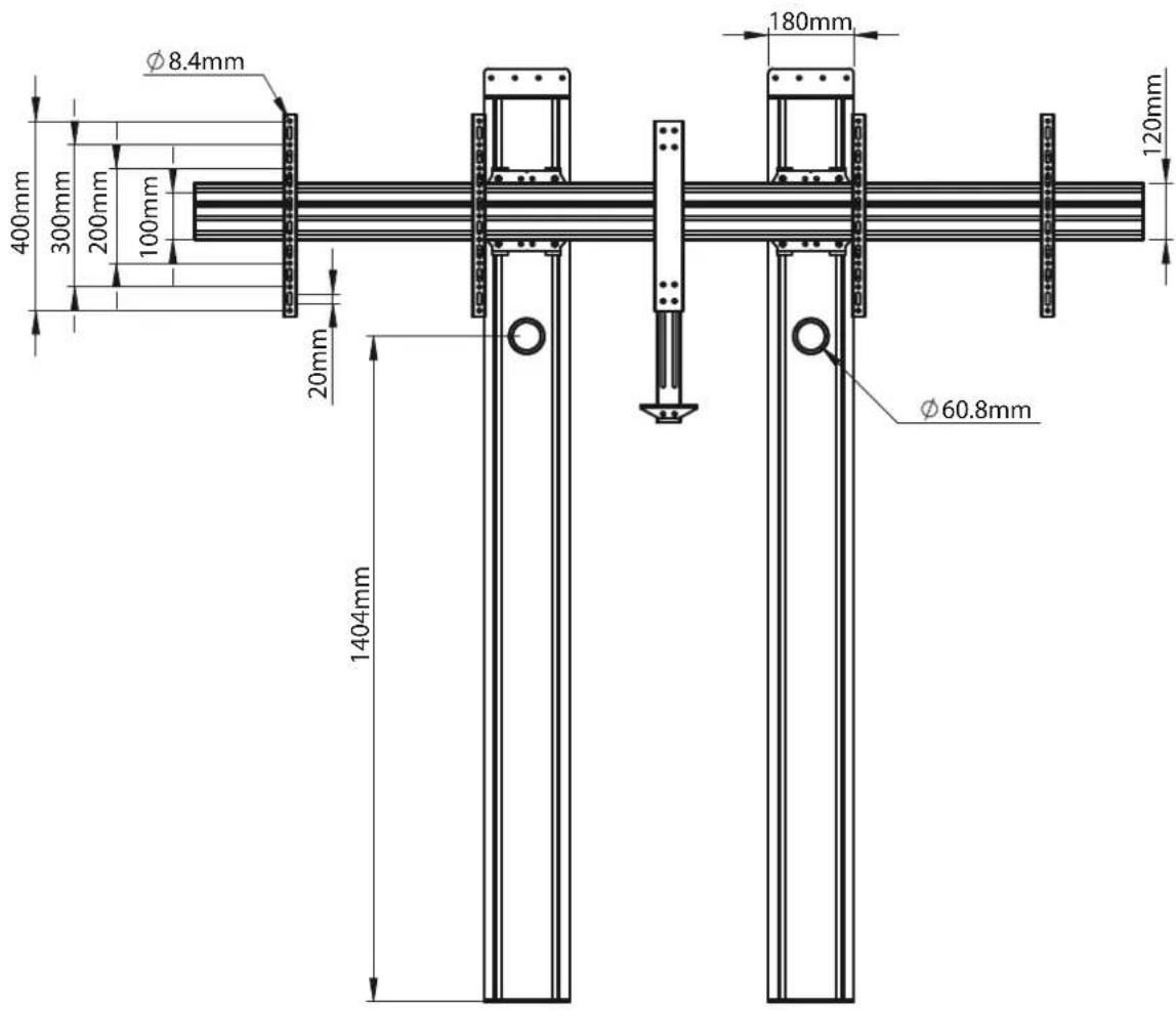B-Tech BT8710 - BT8710 DIMENSIONS - 1