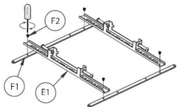 B-Tech BT8710 - 600mm ADAPTOR ARMS - 1