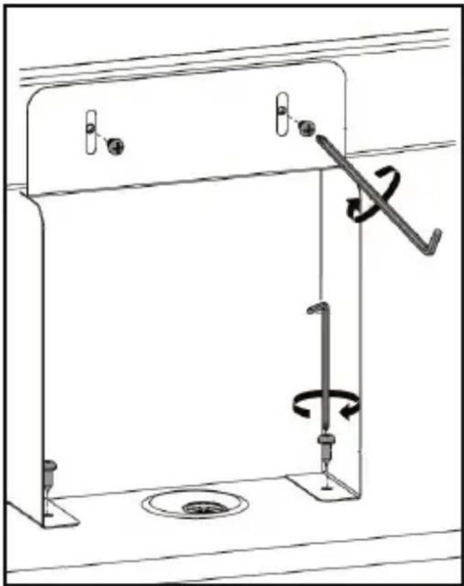 StarTech.com DSIGNAGESTND - Align the Upper Base Board with the Lower Columns - 10