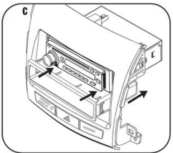 PIONEER CA-HM-MIT-PSA.001 - DIN RADIO PROVISION WITH POCKET - 3