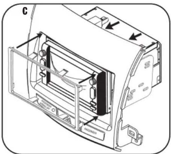 PIONEER CA-HM-MIT-PSA.001 - DOUBLE DIN/STACKED ISO UNITS PROVISION - 3