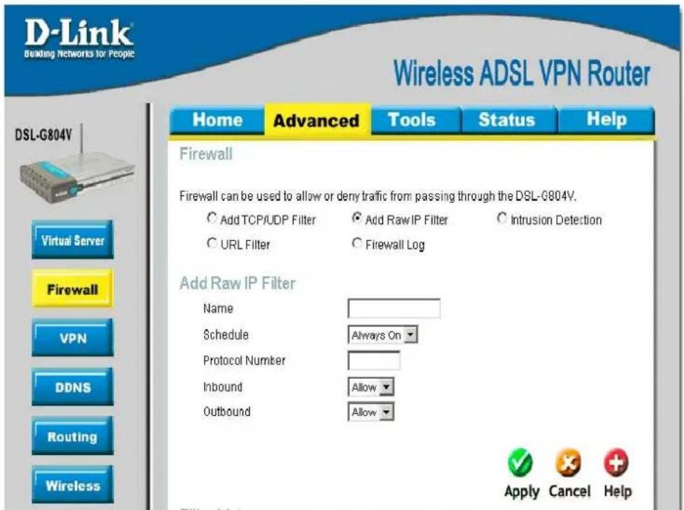 D-LINK DSL-G804V - Inbound / Outbound - 1