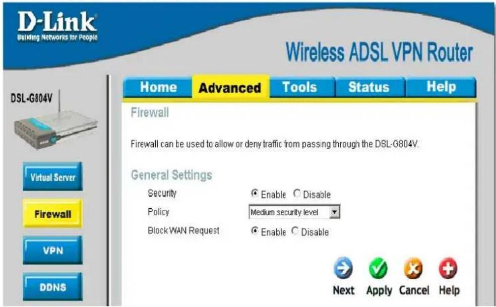 D-LINK DSL-G804V - General Setting - 1