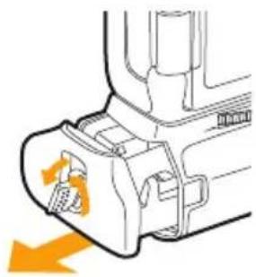 Vello BG-C20 - Removing the Batteries - 2