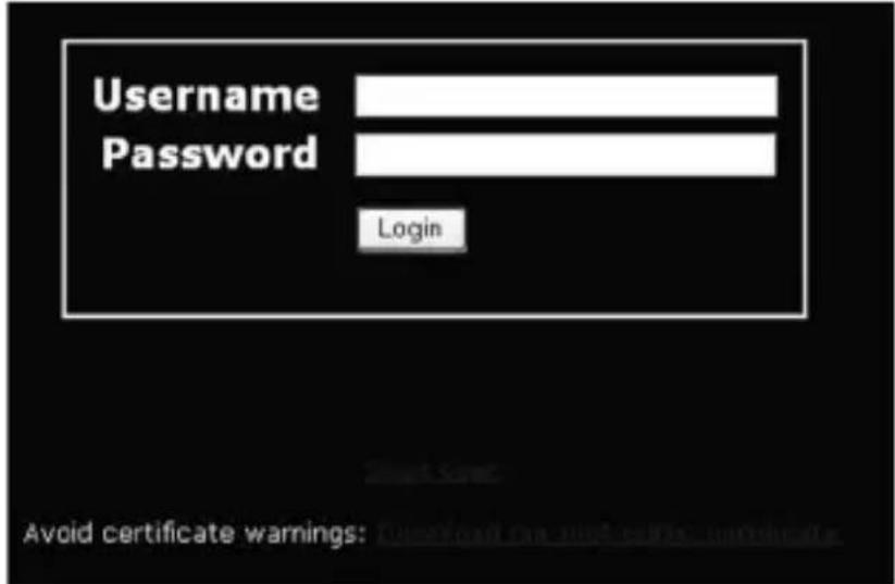 StarTech.com CABCONS1716I - The Login Screen - 1