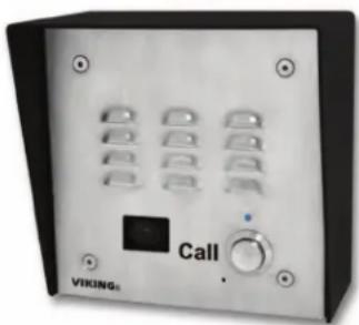 VIKING E-35-IP - Built-In Analog Color Video Camera - 2