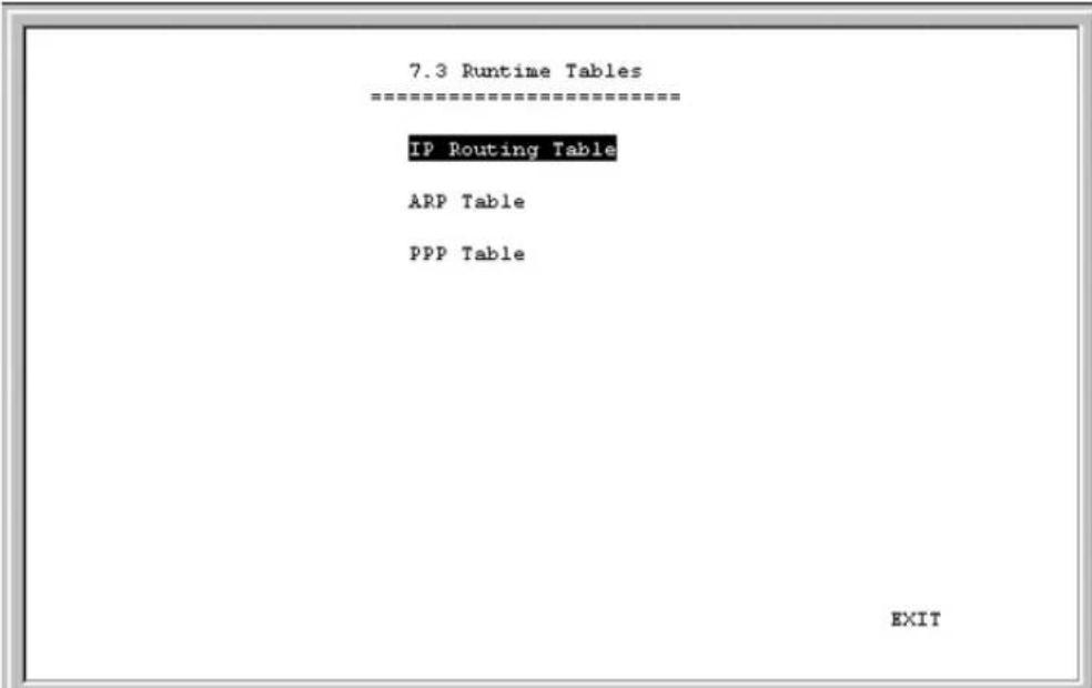 D-LINK DI-206 - Runtime Tables - 1