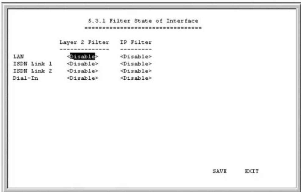D-LINK DI-206 - Filter State of Interface - 1