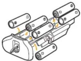 Vello BG-C10-2 - Inserting Batteries - 4