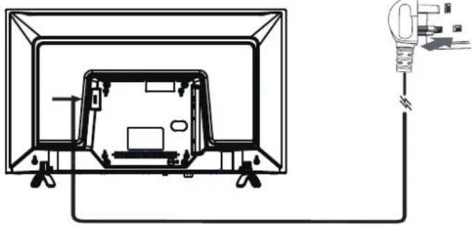 Cello F4320FR - Turning the TV on for the First Time - 3