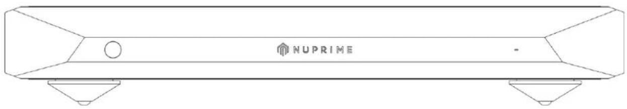 NuPrime EVO-TWO - Front Panel View: - 1