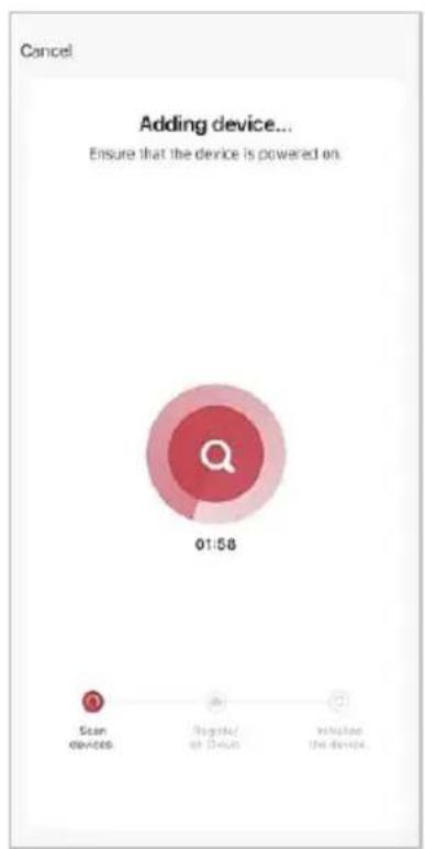 Kogan KABABYCAMGB - Add device through network - 5