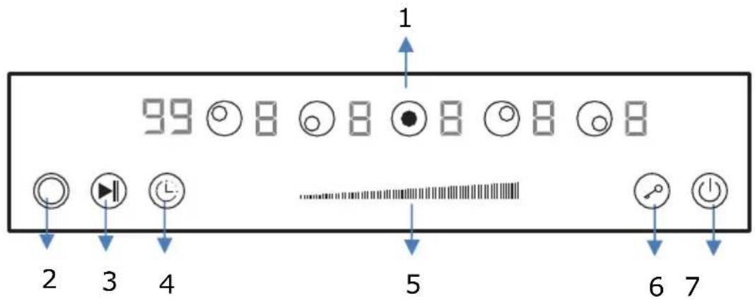 Summit CR5B36T9B - Model: CR4B30MB/LCR4BK - 4