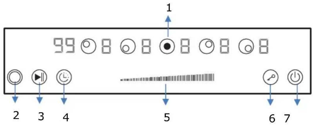 Summit CR5B36T9B - Model: CR4B30MB/LCR4BK - 8