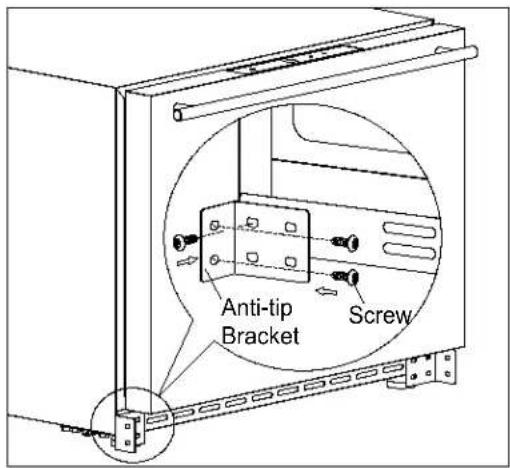 Summit FF1DSS - Installing the Anti-Tip Brackets - 1