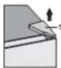 Summit FFBF249SS2 - Reversing the Door Swing of your Appliance - 3