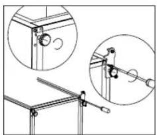 Summit CP73PL - Reversing the Door Swing - 7