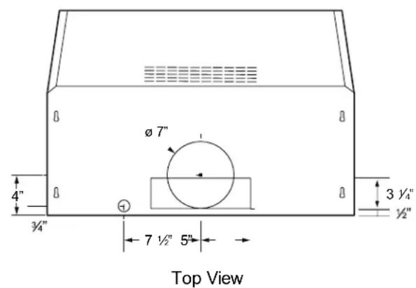 Summit HC24BB - Duct length - 3