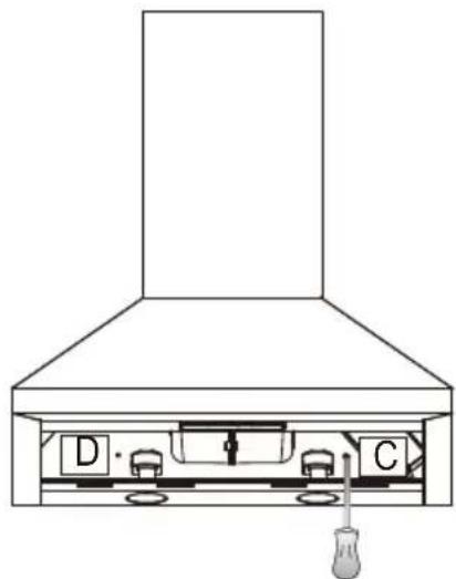 Summit SEH3630SS - D) MOUNTING THE PRODUCT ONTO WALL - 3
