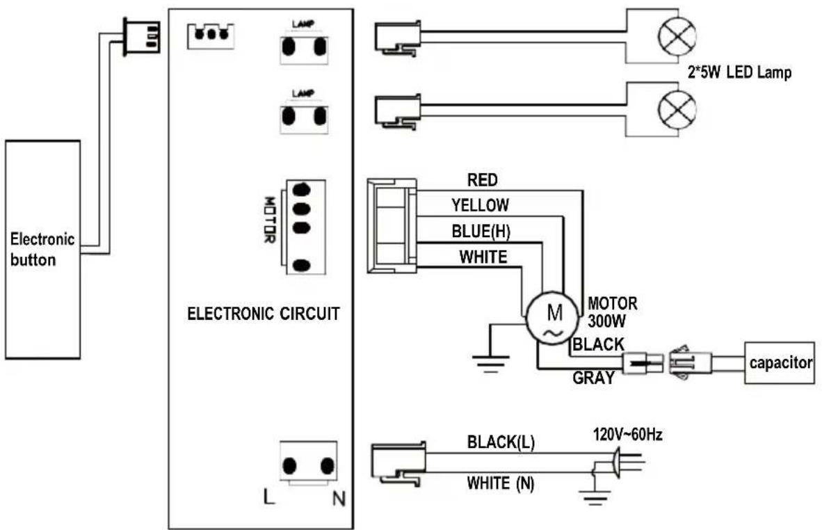 Summit SEH3630SS - WIRING DIAGRAM - 1