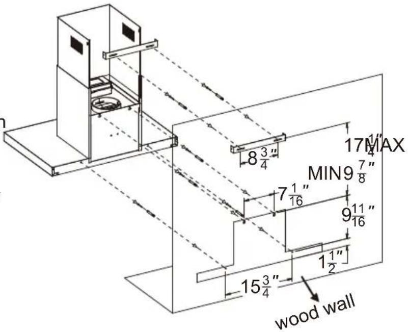 Summit SEH4636SS - C) SCREWING OF HANGING SCREWS - 2